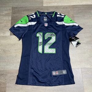 SOLD Nike NWT Womens Seahawks 12 Fans Jersey Small